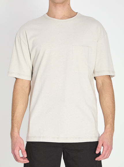 Lemaire Boxy T-shirt Grey