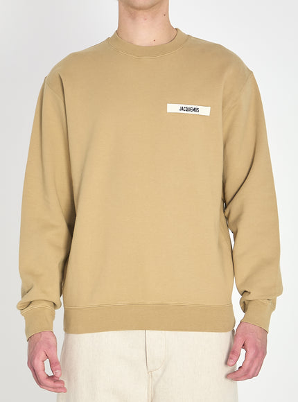 Jacquemus Gros Grain Sweater Beige