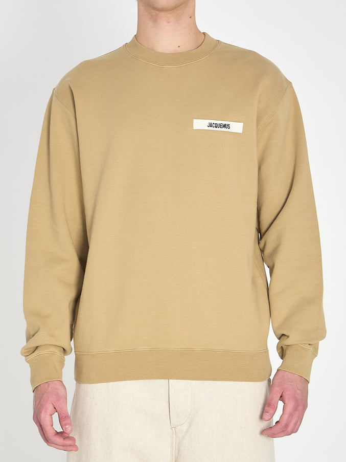 Jacquemus Gros Grain Sweater Beige