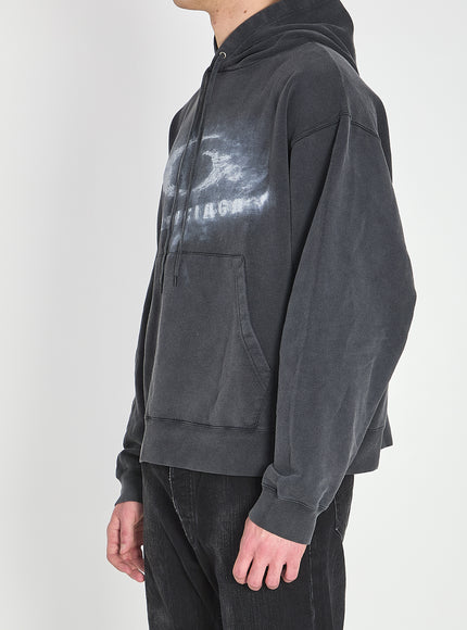 Balenciaga Washed Crayon Loop Hoodie