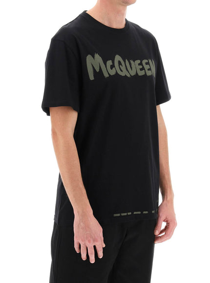 Alexander Mcqueen mcqueen graffiti t-shirt