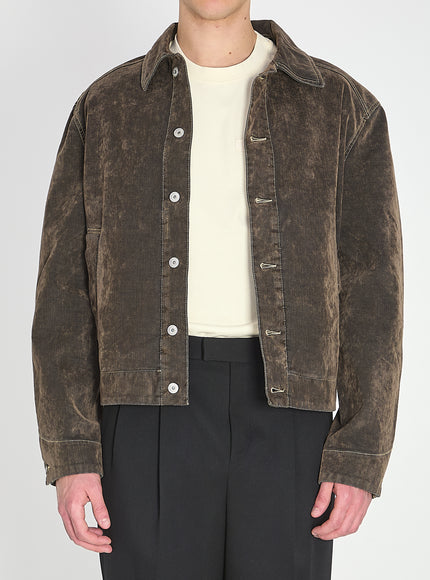 Jacquemus Mirada De-nimes Denim Jacket Green