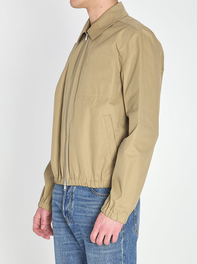 Ami Paris Ami De Coeur Zip Jacket