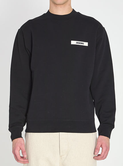Jacquemus Gros Grain Sweater Black