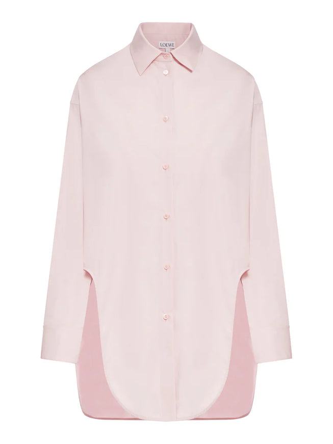 Loewe Cotton Poplin Shirt in Pink