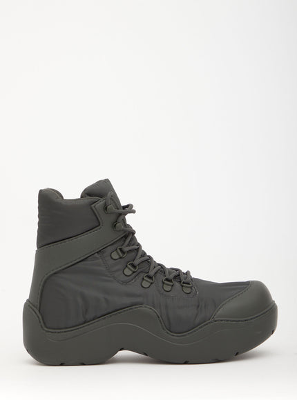 Bottega Veneta Puddle Bomber Booties Black
