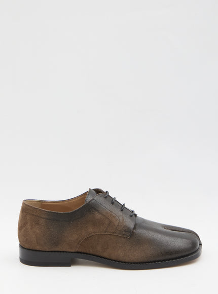 Maison Margiela Tabi Lace-up Shoes Brown