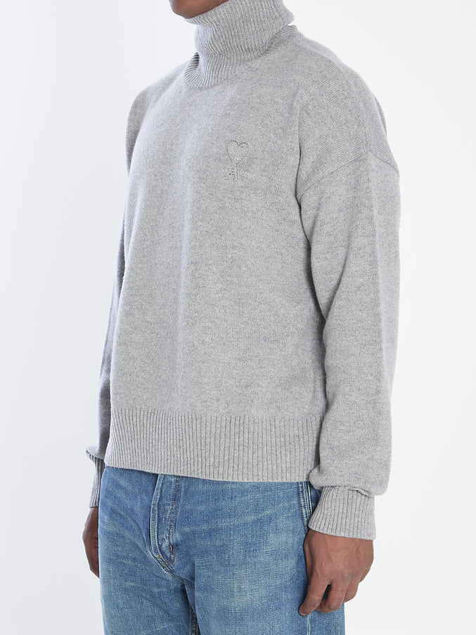 Ami Paris Ami De Coeur Turtleneck