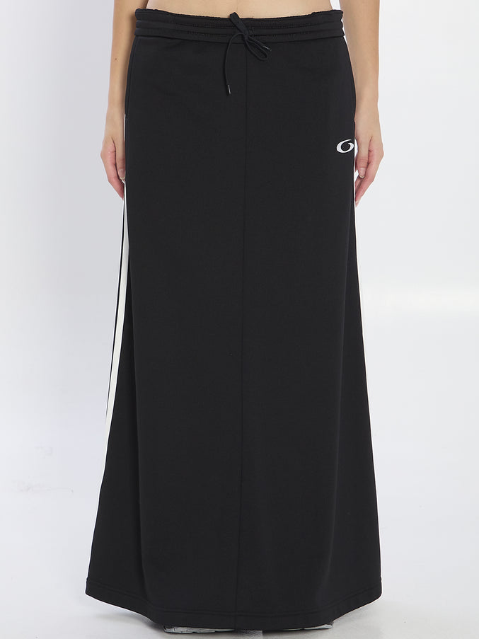 Balenciaga Loop Sports Icon Tracksuit Skirt Black