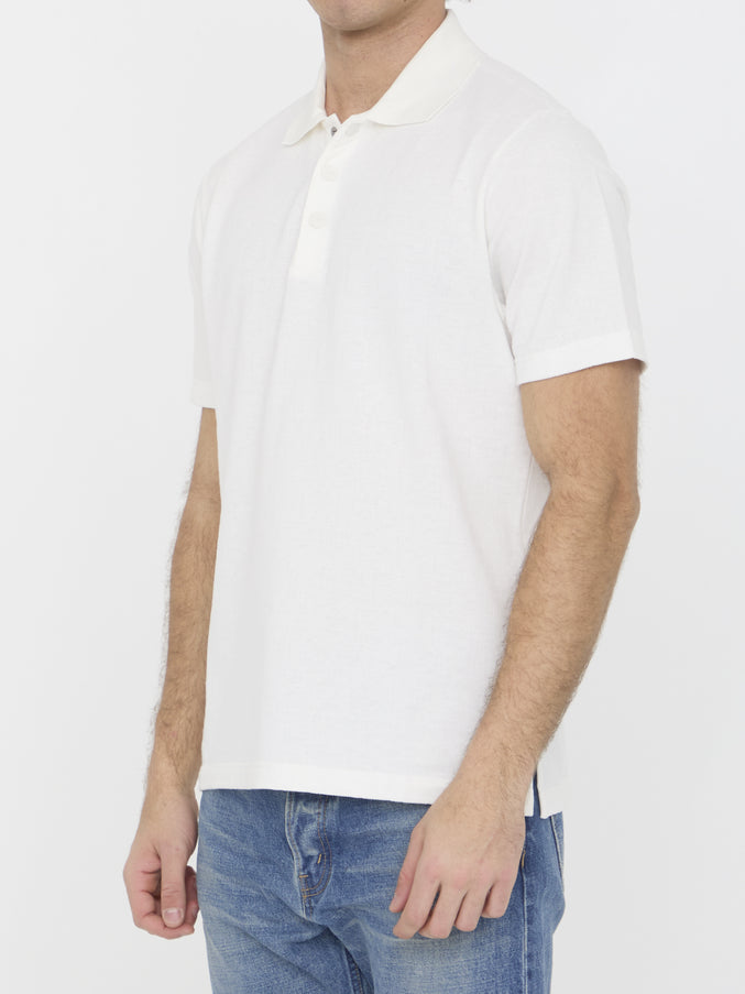 Fendi Ff Piqué Polo