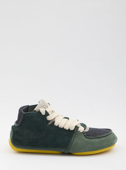 Dior Homme Lace-up Roadie Boot Green