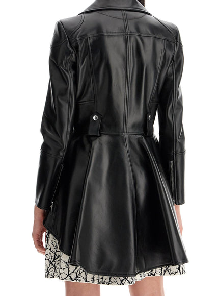 Alexander Mcqueen peplum leather biker jacket