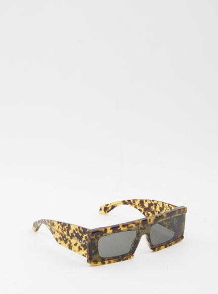 Alaia Mask Sunglasses QT Beige