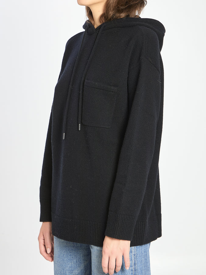 Max Mara Sweatshirt In Wool And Cashmere