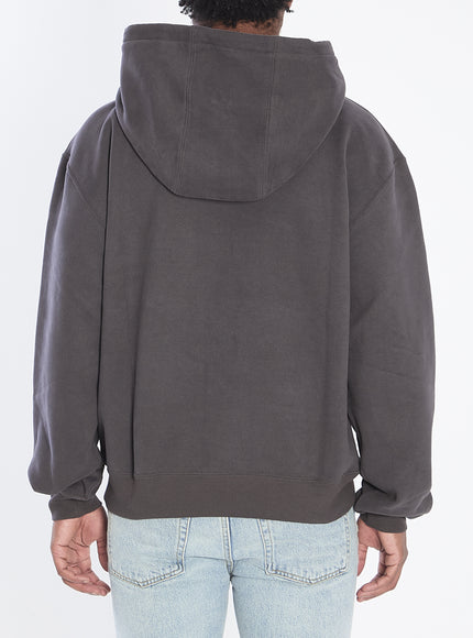 Saint Laurent Hoodie With Logo In Cotton