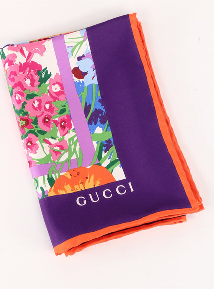 Gucci Garcia Floral Foulard QT Multicolor