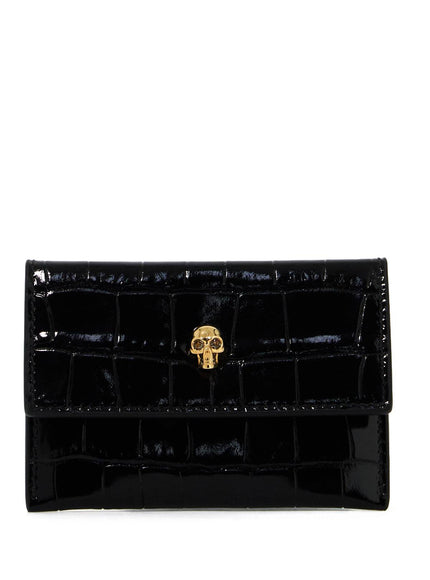 Alexander Mcqueen envelope skull cardholder