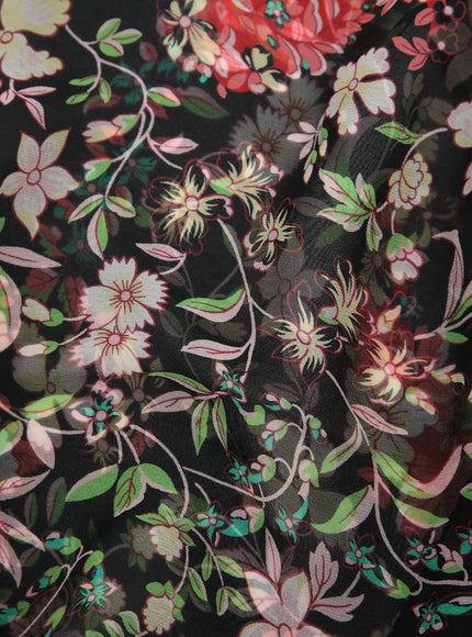 Etro Silk Floral Foulard