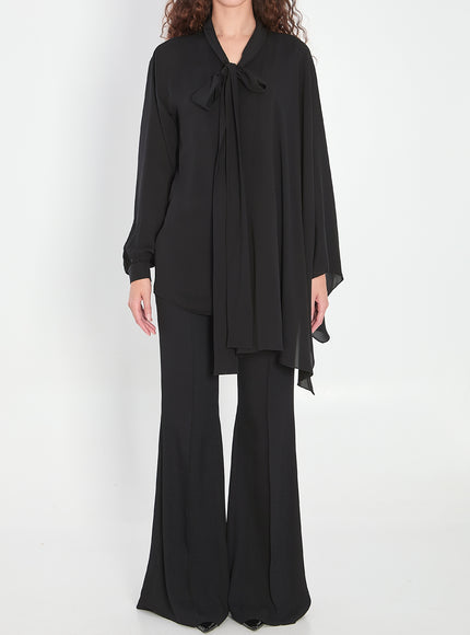 Balenciaga Scarf Blouse