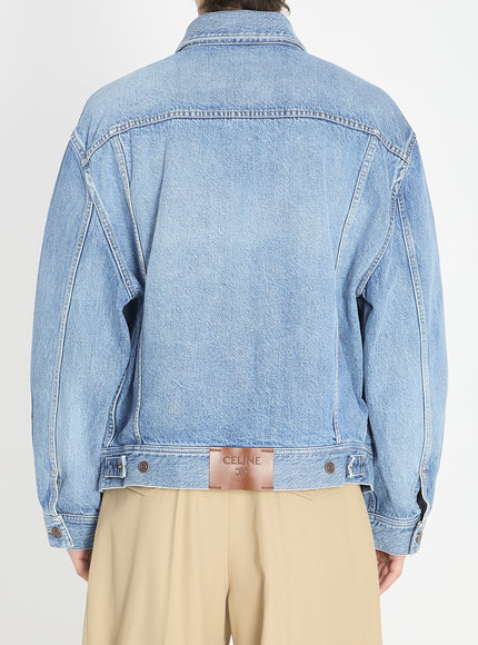 Celine Cotton Denim Trucker Jacket