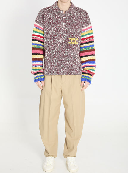 Celine Polo-style Cotton Sweater
