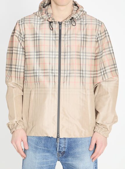 Burberry Check Fade Jacket Beige