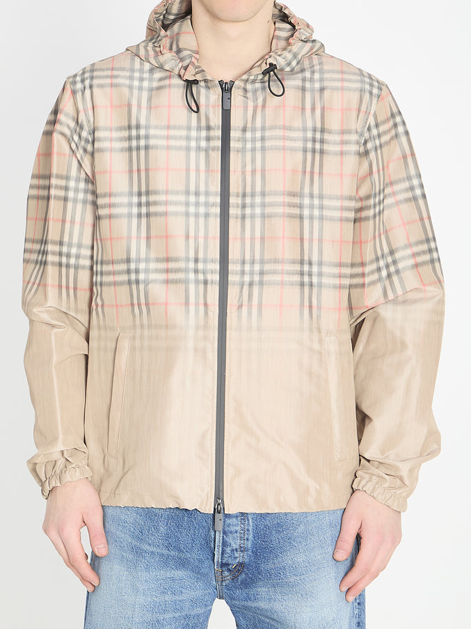 Burberry Check Fade Jacket Beige