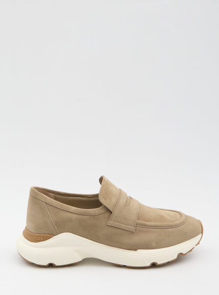 Tod's Sporty Loafers Beige