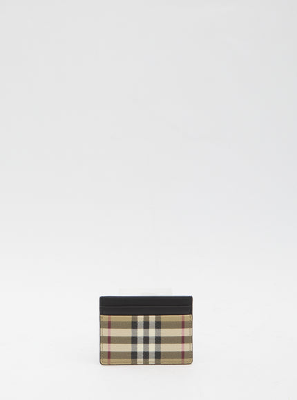 Burberry Check Card Holder QT Beige
