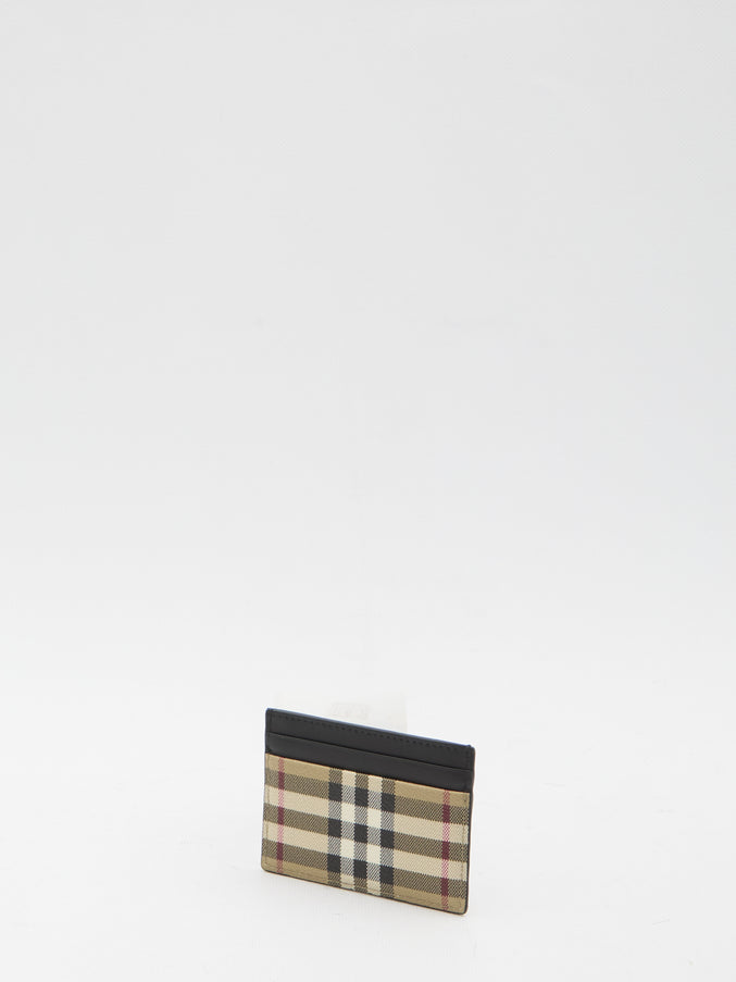 Burberry Check Card Holder