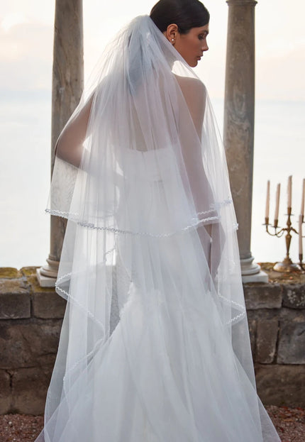 Trill Strapless Mermaid Wedding Gown