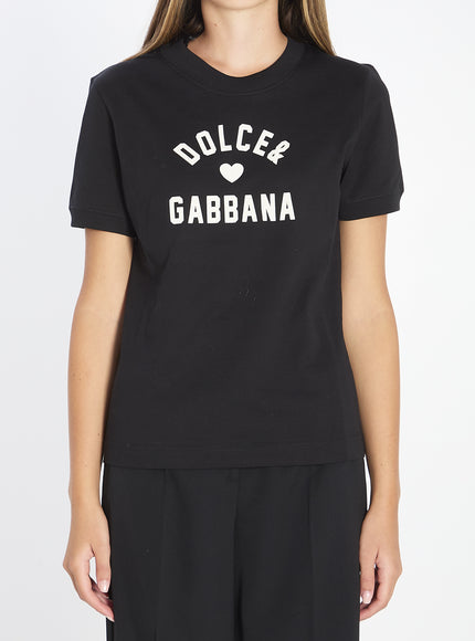 Dolce & Gabbana Cotton T-shirt Black