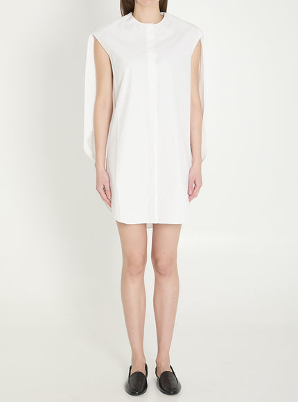 Jacquemus Berlingot Midi Dress White