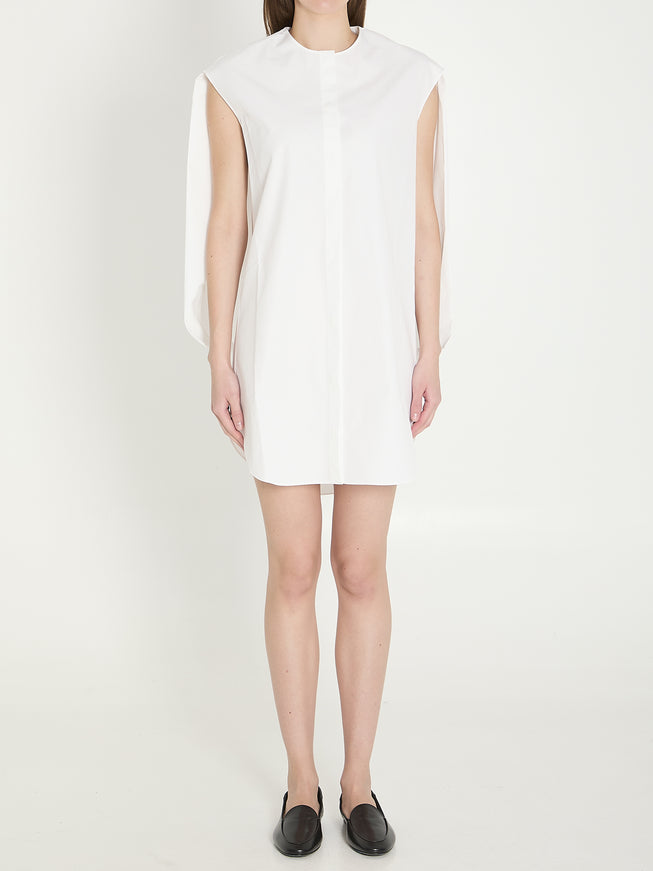 Jacquemus Berlingot Midi Dress White