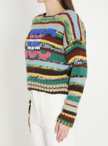 Celine Crew Neck Sweater