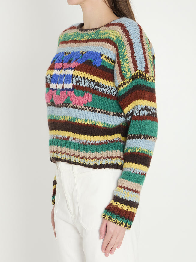 Celine Crew Neck Sweater