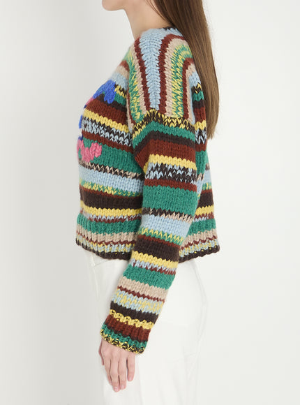 Celine Crew Neck Sweater