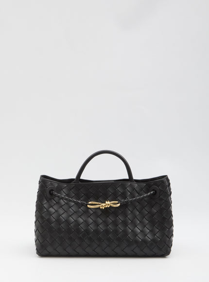 Bottega Veneta Andiamo East West Bag QT Black