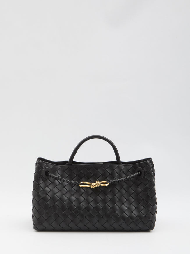 Bottega Veneta Andiamo East West Bag QT Black