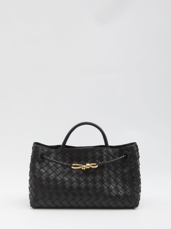 Bottega Veneta Andiamo East West Bag QT Black