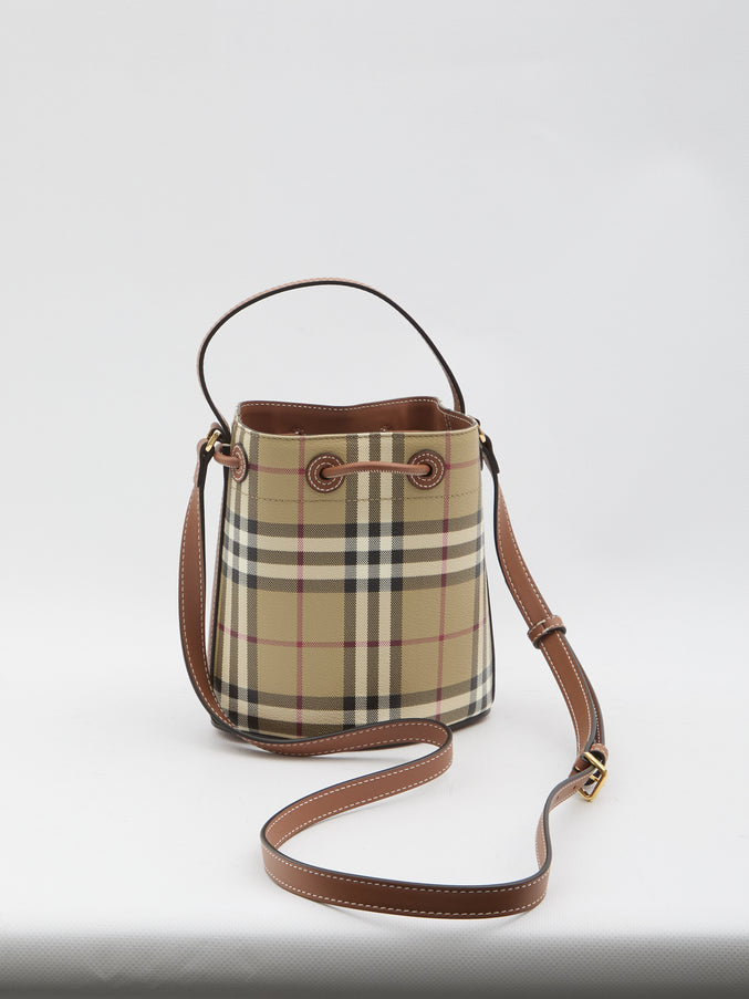 Burberry Check Bucket Bag Mini