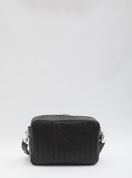 Bottega Veneta Intrecciato Camera Bag QT Black