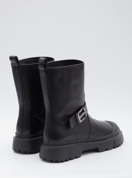 Hogan H619 Biker Boots