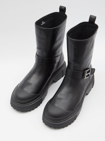 Hogan H619 Biker Boots