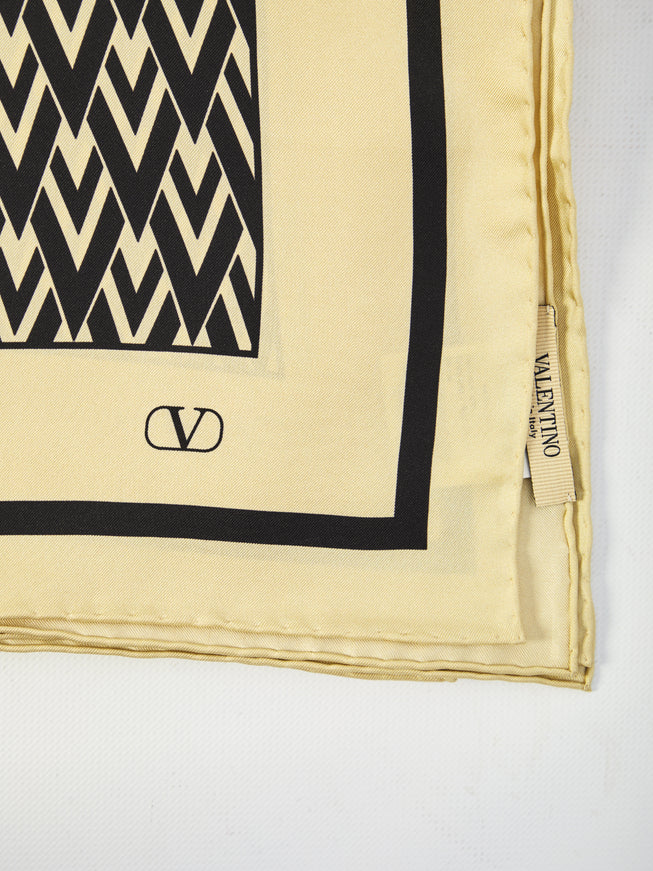 Valentino Garavani Printed Silk Scarf