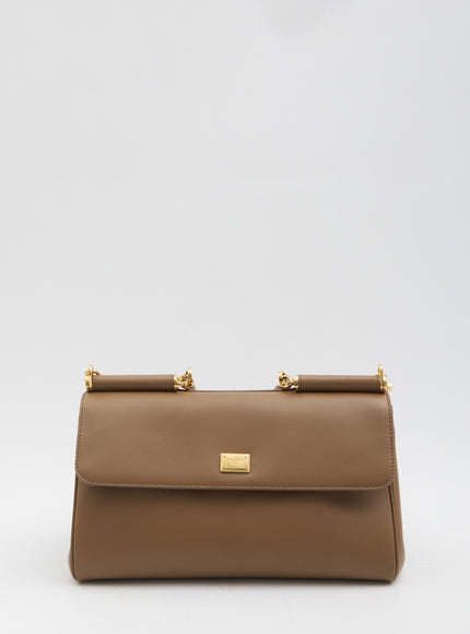 Dolce & Gabbana Medium My Sicily Bag QT Brown