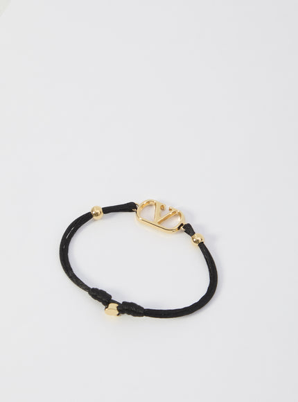 Valentino Garavani Vlogo Signature Bracelet QT Black