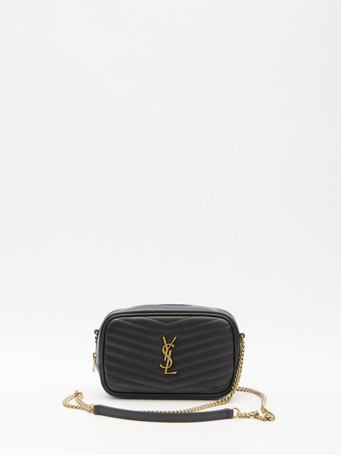 Saint Laurent Lou Mini Bag QT Black
