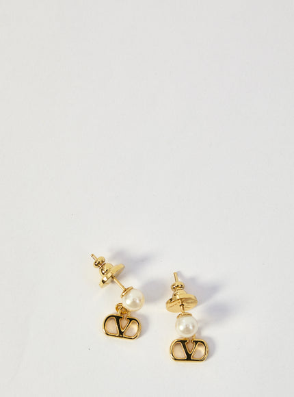 Valentino Garavani Vlogo Signature Earrings