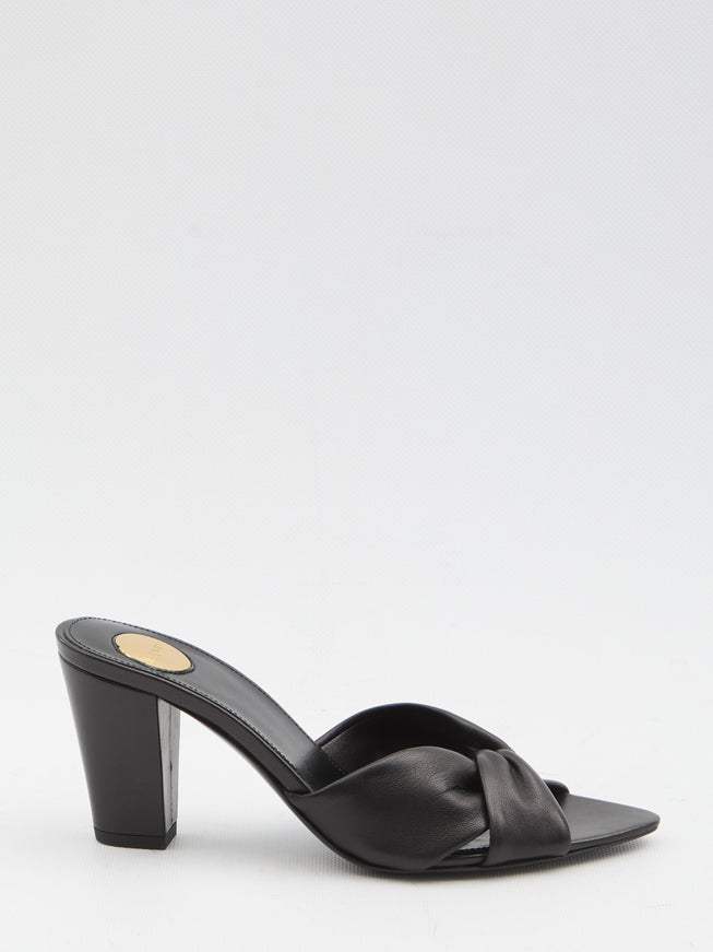 Saint Laurent Franciane Mule Black